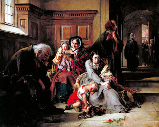 Abraham Solomon. В ожидании приговора. 1857