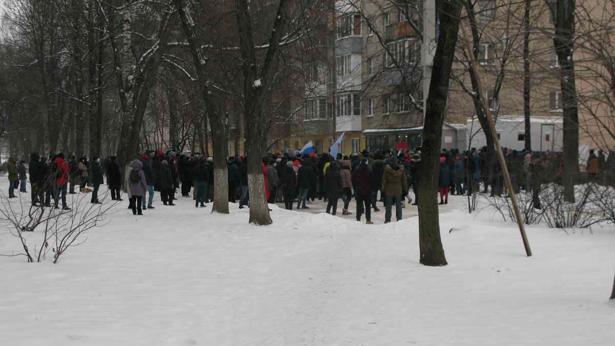 Вологда. Митинг в поддержку Алексея Навального 31 января 2021 года. @ Алексей Староверов
