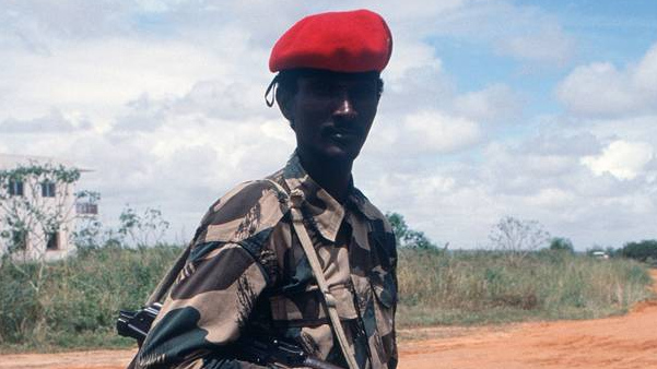 Сомалийский солдат