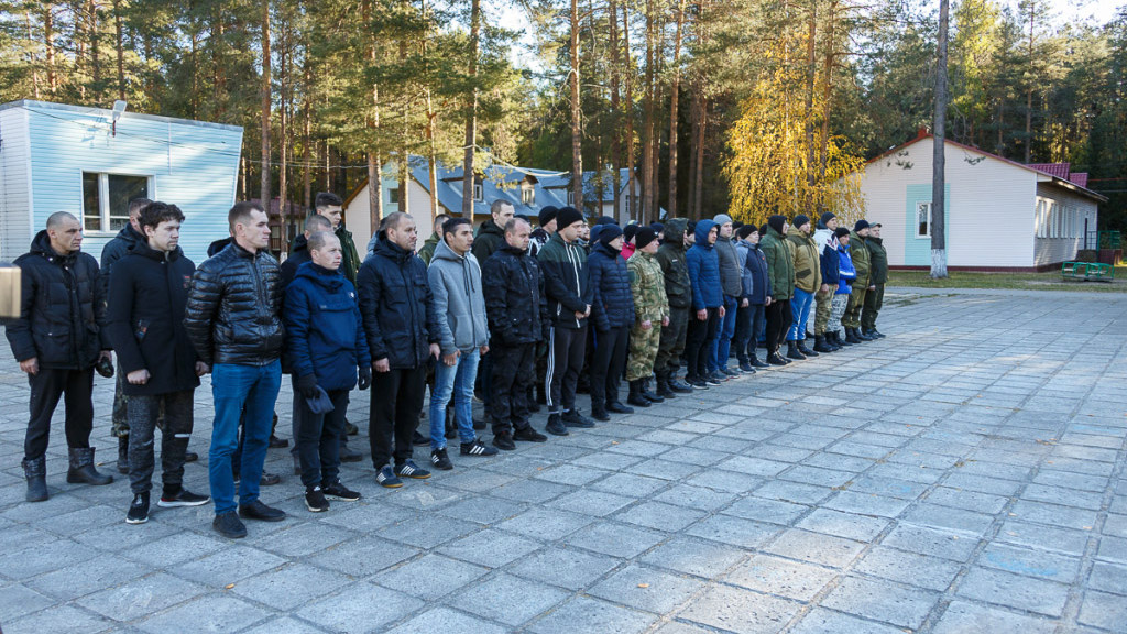 В Коми проводили третью команду жителей, призванных на военную службу по мобилизации