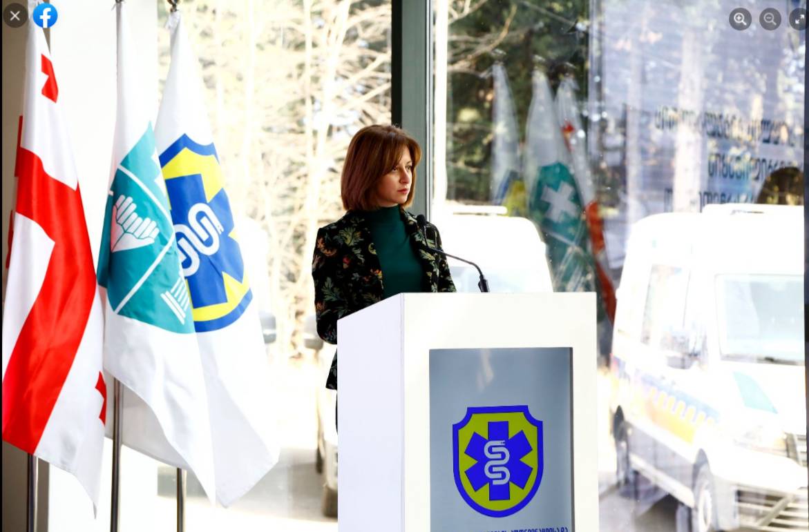 Министр здравоохранения Грузии Екатерина Тикарадзе