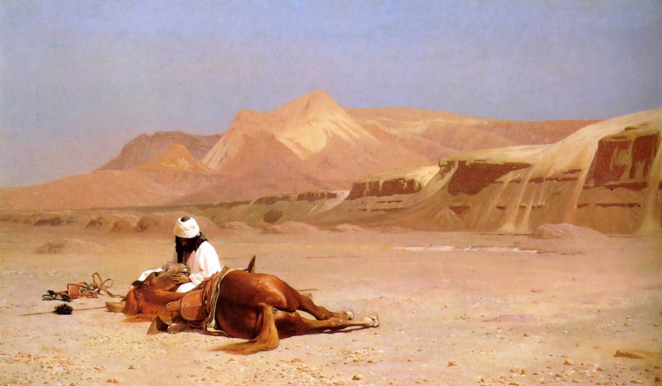 Жан-Леон Жером. Араб со своим конем