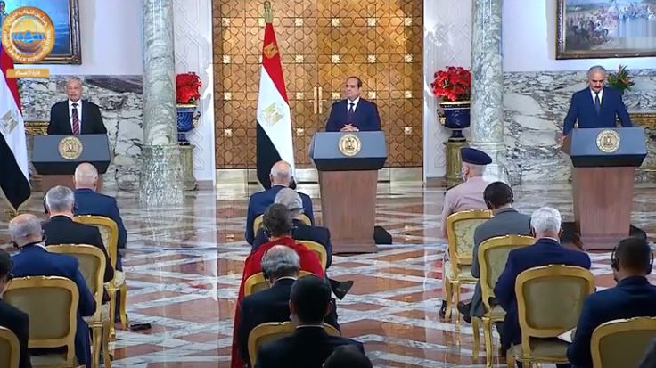 Цитата с пресс-конференции по подписанию «Каирской декларации»
