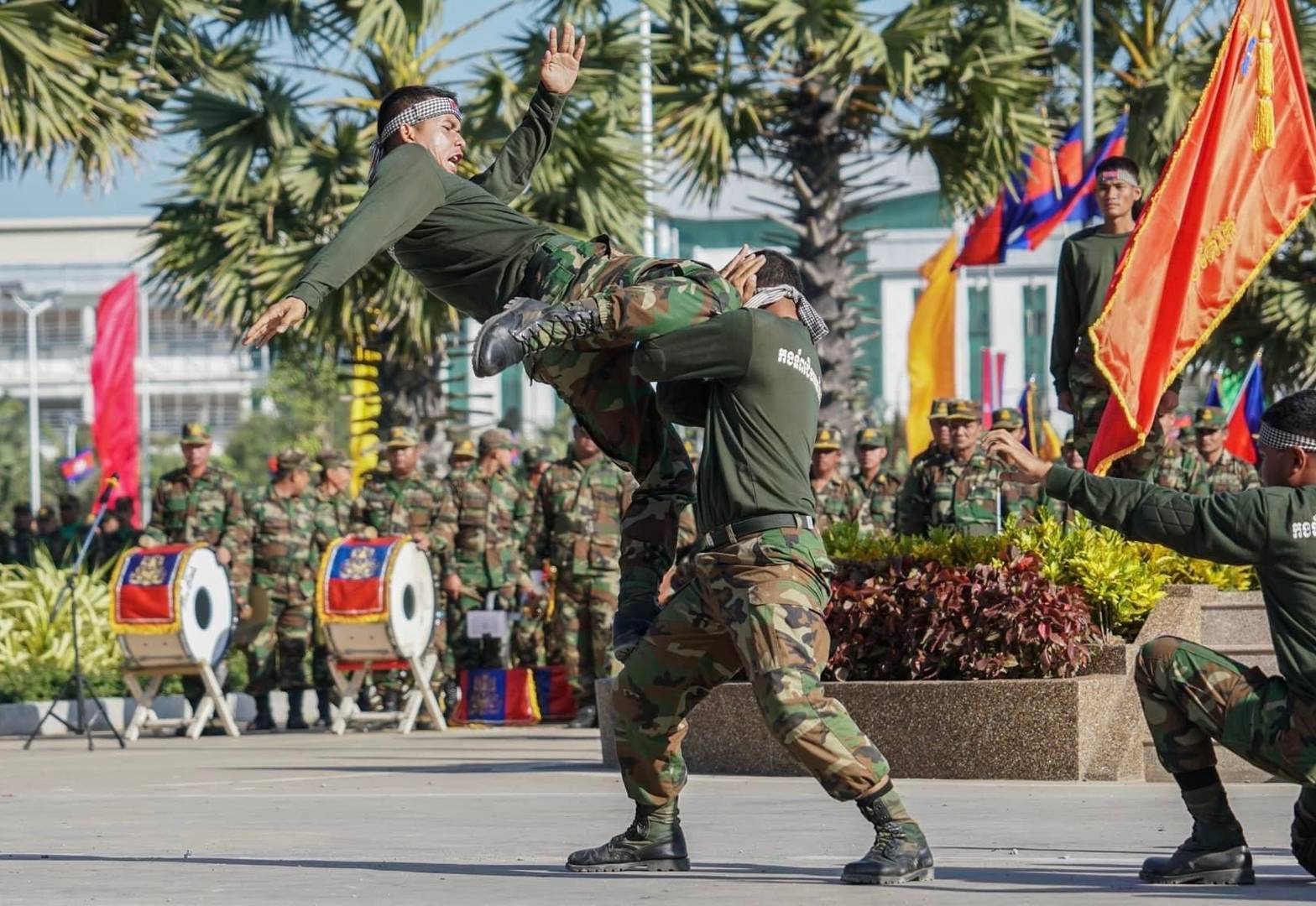 Армия Камбоджи.