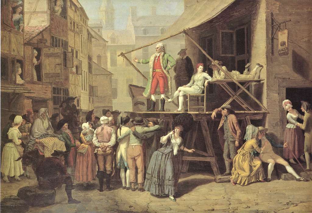 Леонар Дефранс. Шарлатан. Около 1784