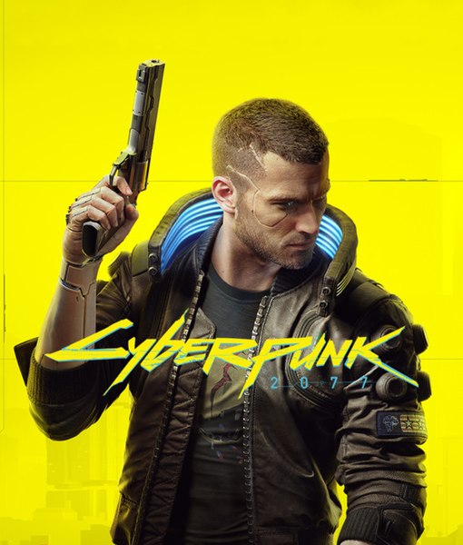 Обложка компьютерной игры Cyberpunk_2077