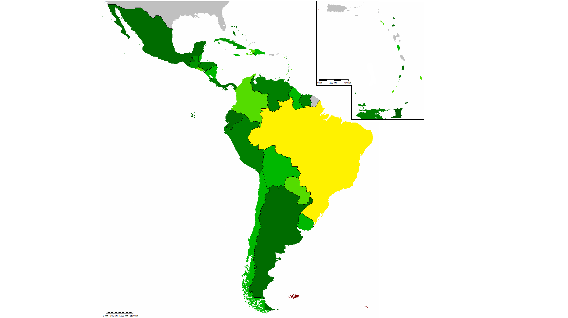 СЕЛАК-государства Сообщества стран Латинской Америки и Карибского бассейна