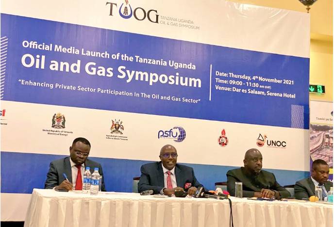 Презентация общественности плана нефтяного форума Танзании и Уганды