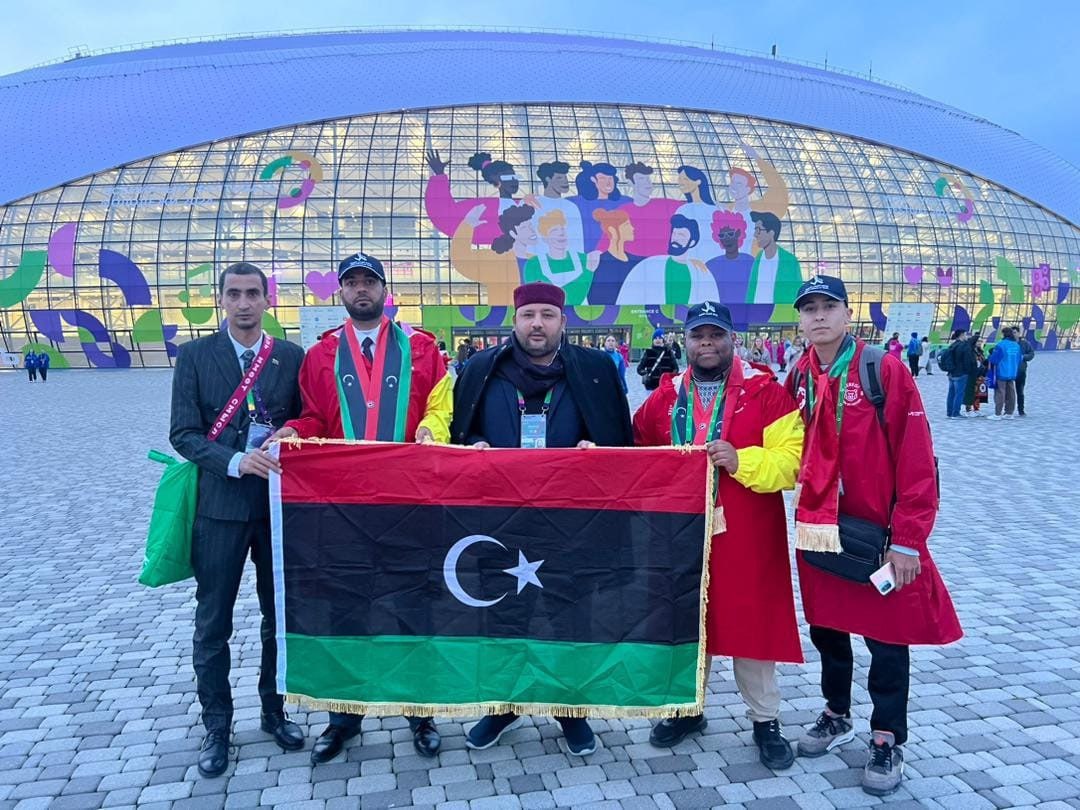 Делегация Ливии на Всемирном фестивале молодежи в Сочи