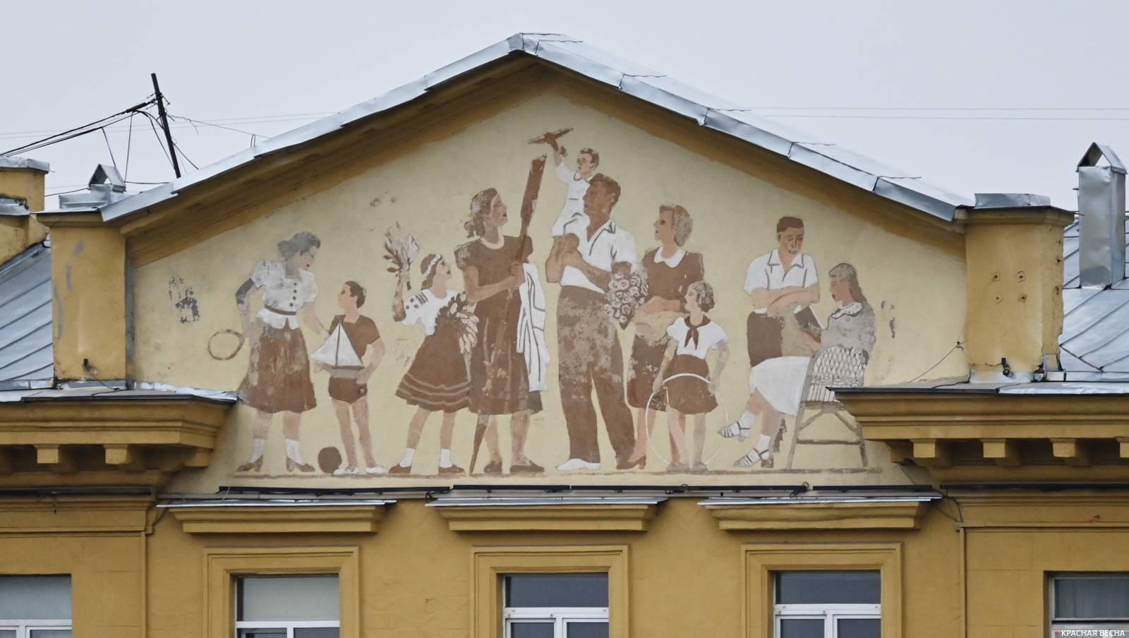 Семья. Советская живопись