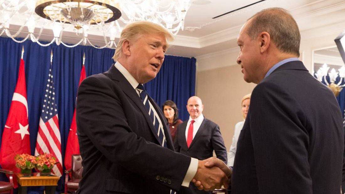 Дональд Трамп и Реджэп Тайип Эрдоган