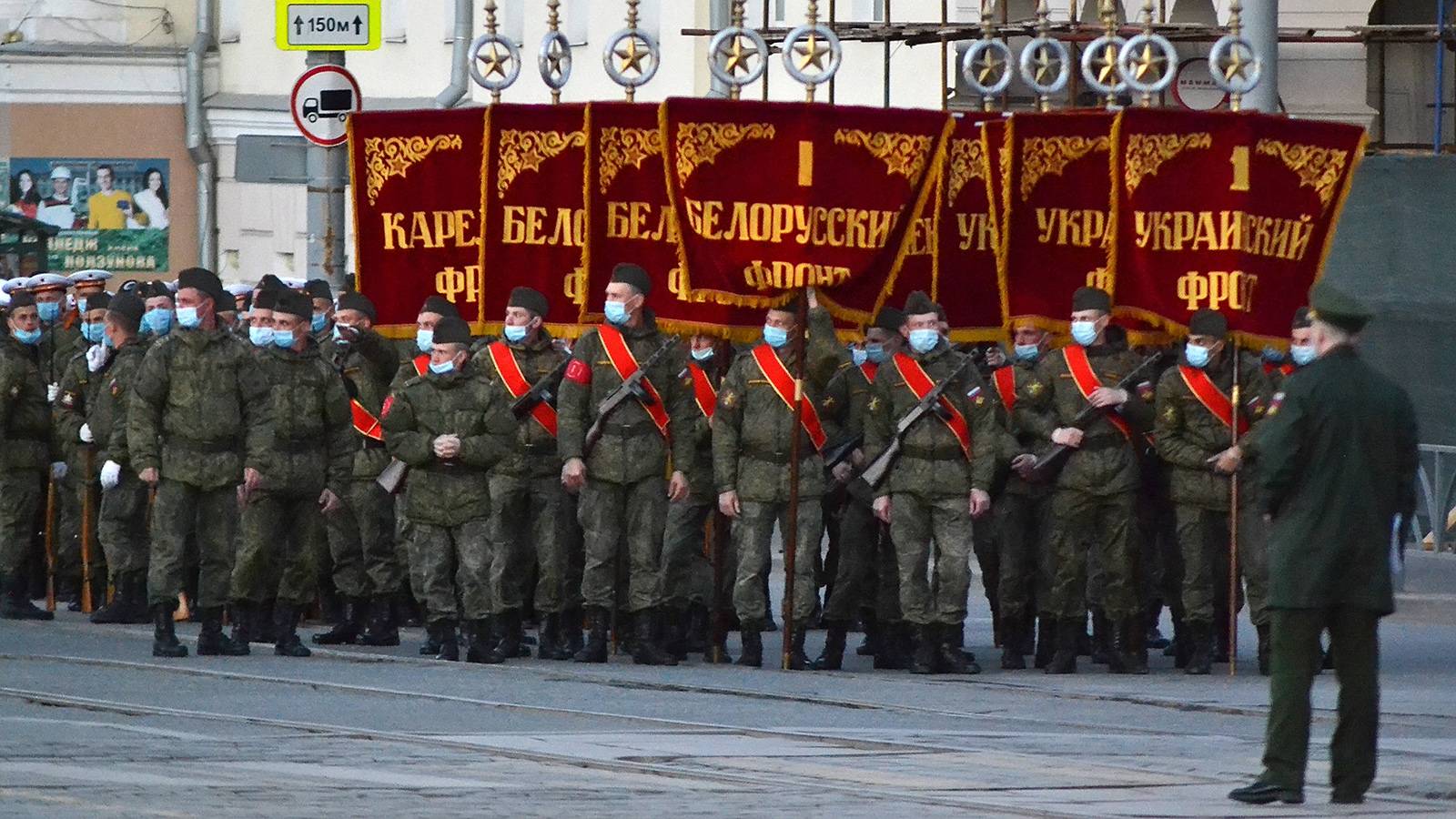 Репетиция парада Победы в Екатеринбурге