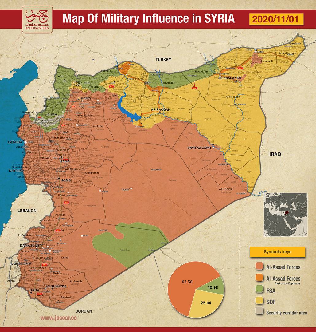Столица сирии карта