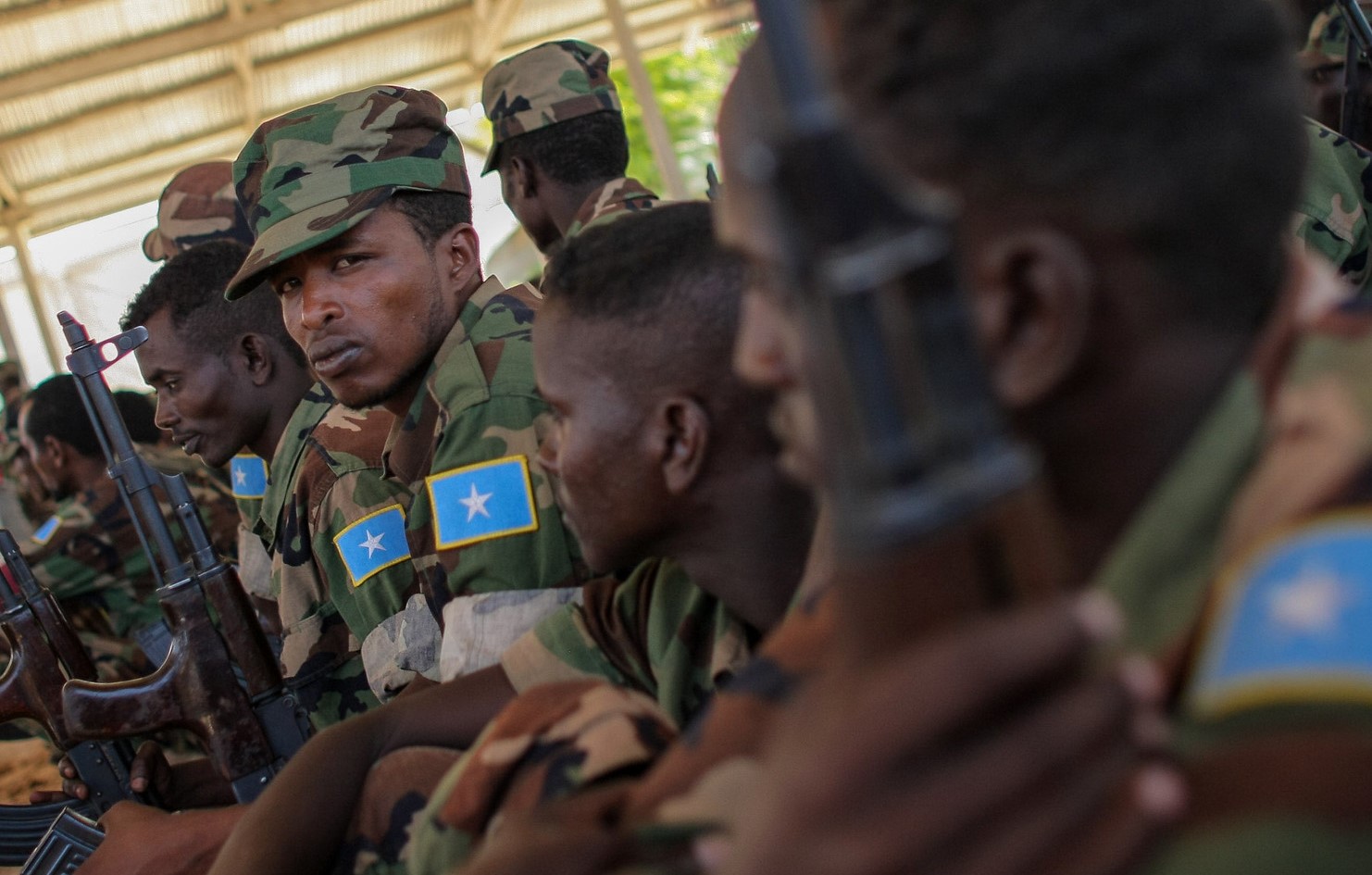 Солдаты вооруженных сил Сомали
