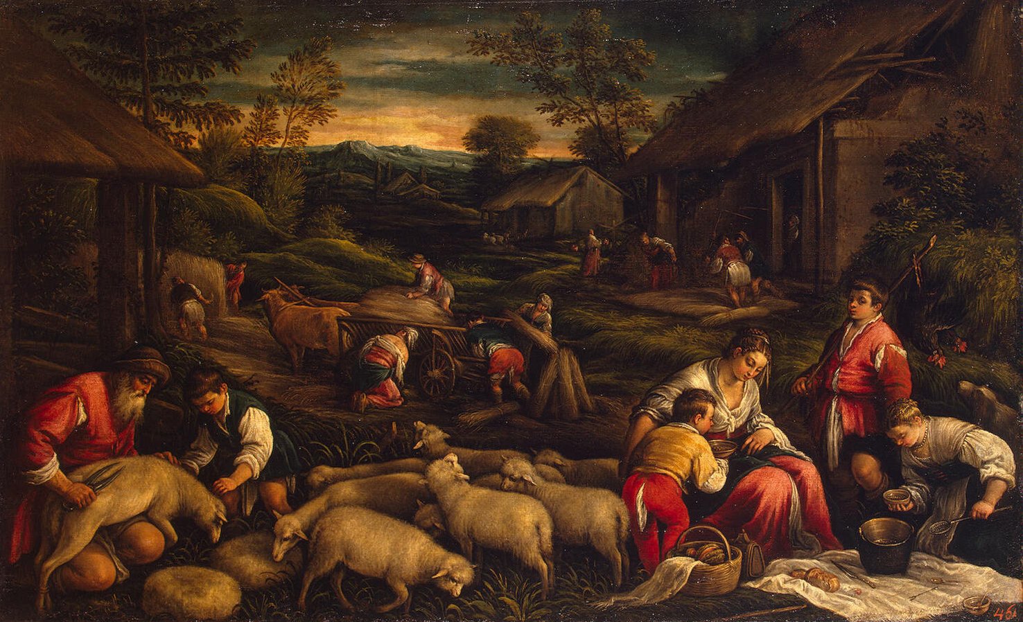 Франческо Бассано. «Лето». 1577—1578.
