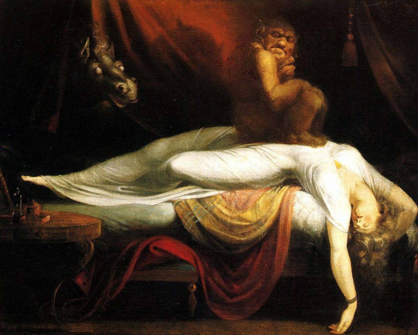 Иоганн Генрих Фюсли. Ночной кошмар. 1790-1791