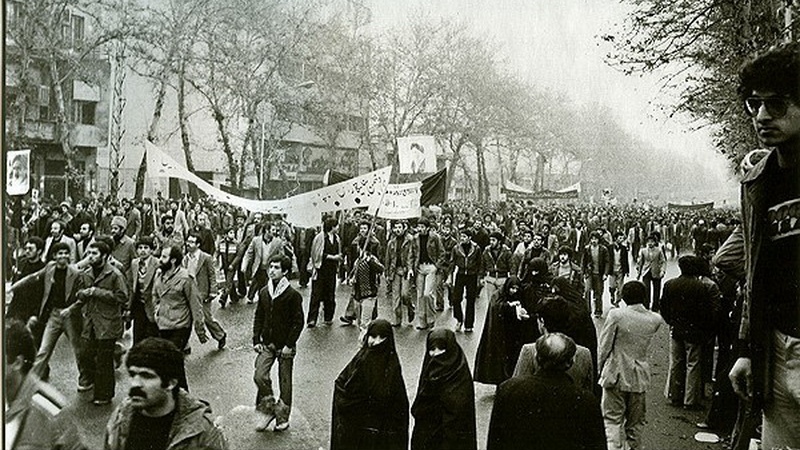 Исламская революция. Тэбриз. Иран. 1978