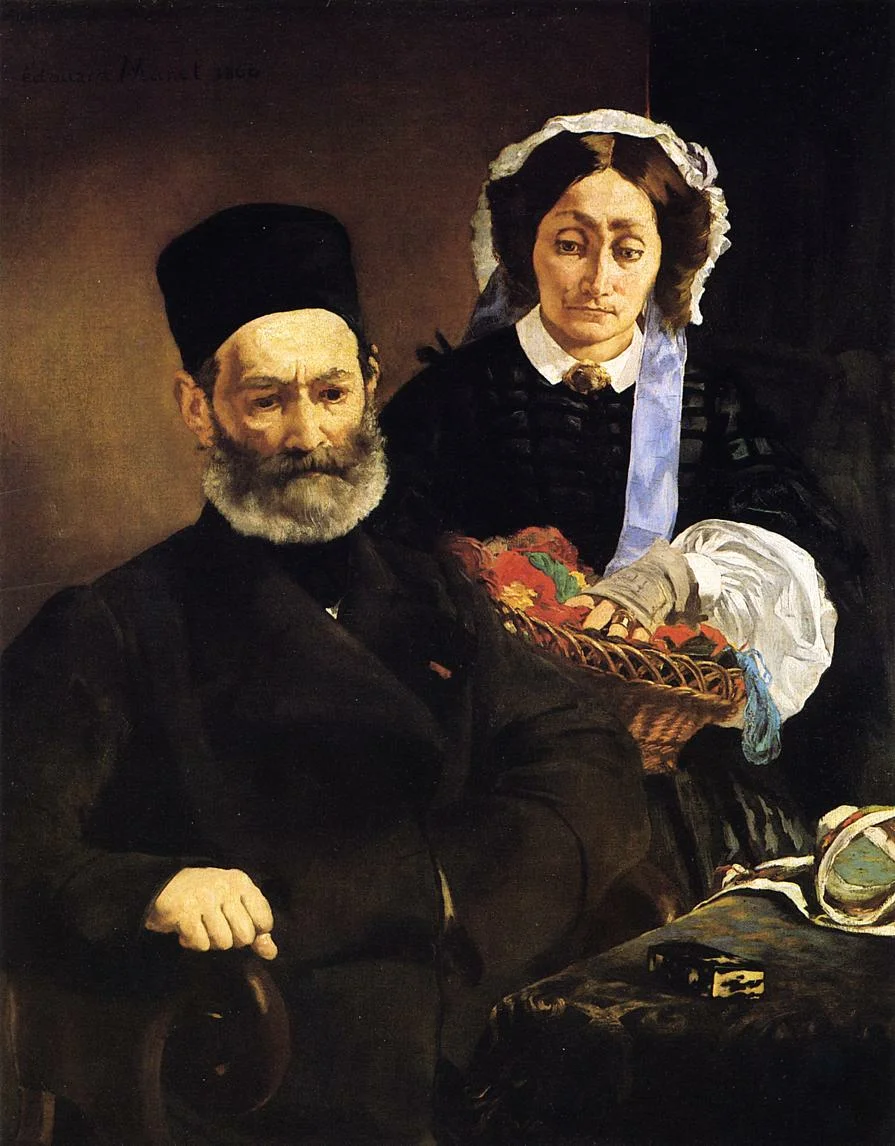 Э. Мане. Портрет родителей. 1860