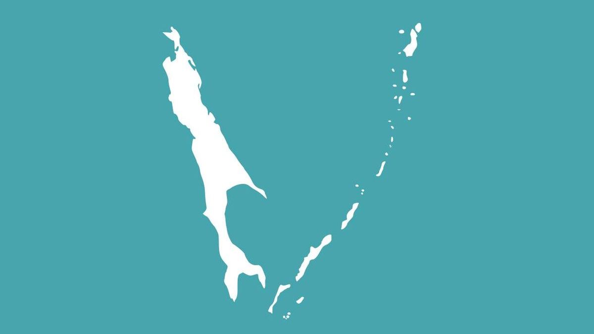 Курильские острова на флаге Сахалинской области