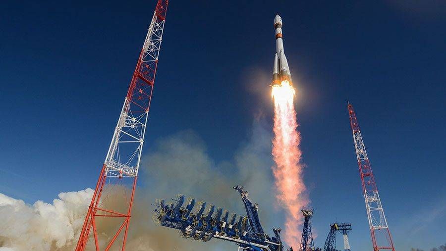 Пуск ракеты-носителя «Союз-2» с космодрома Плесецк