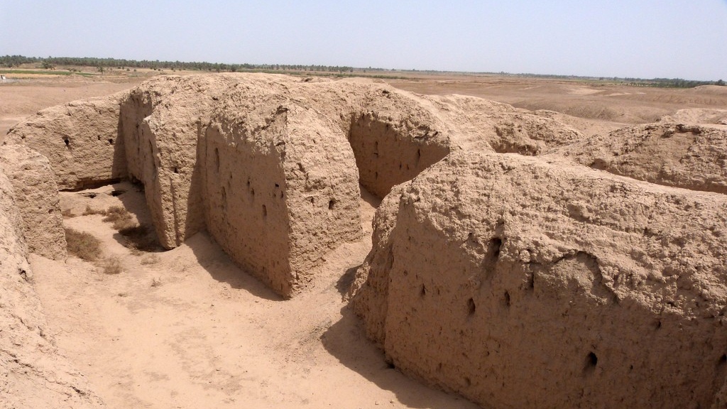 Ирак, развалины древнего города