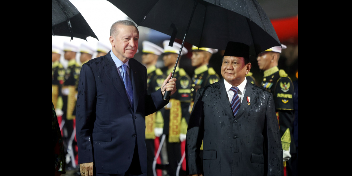 Реджеп Тайип Эрдоган и Прабово Субианто
