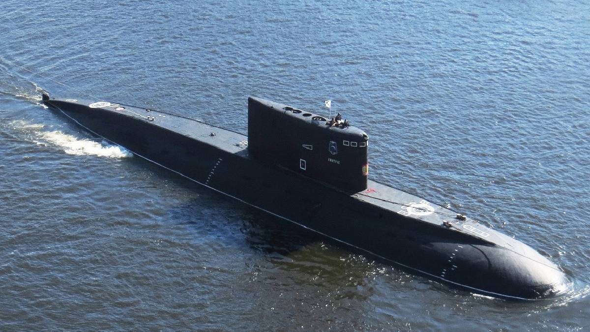 Подводная лодка «Дмитров» Балтийского флота