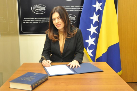 Депутат парламента Боснии и Герцеговины Саня Вулич