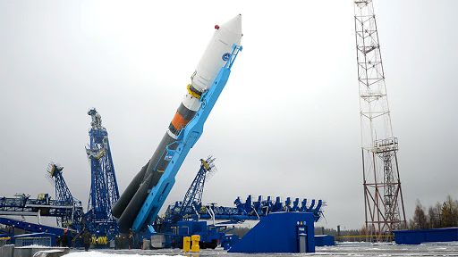 Пуск ракеты-носителя «Союз-2.1а» с космическим аппаратом связи «Меридиан» с космодрома Плесецк