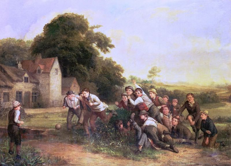 Томас Вебстер. Футбол. XIX век