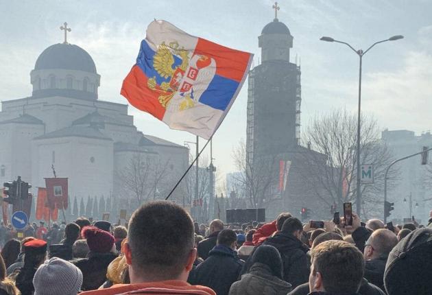 Лития в защиту сербских святынь в Черногории