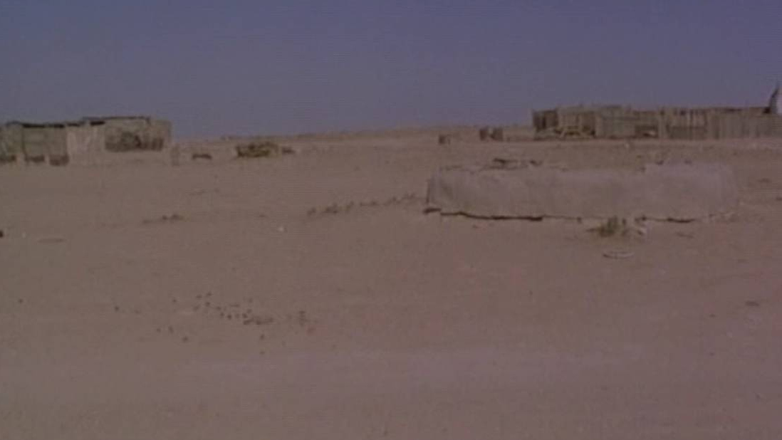 Пересохшее дно Аральского моря