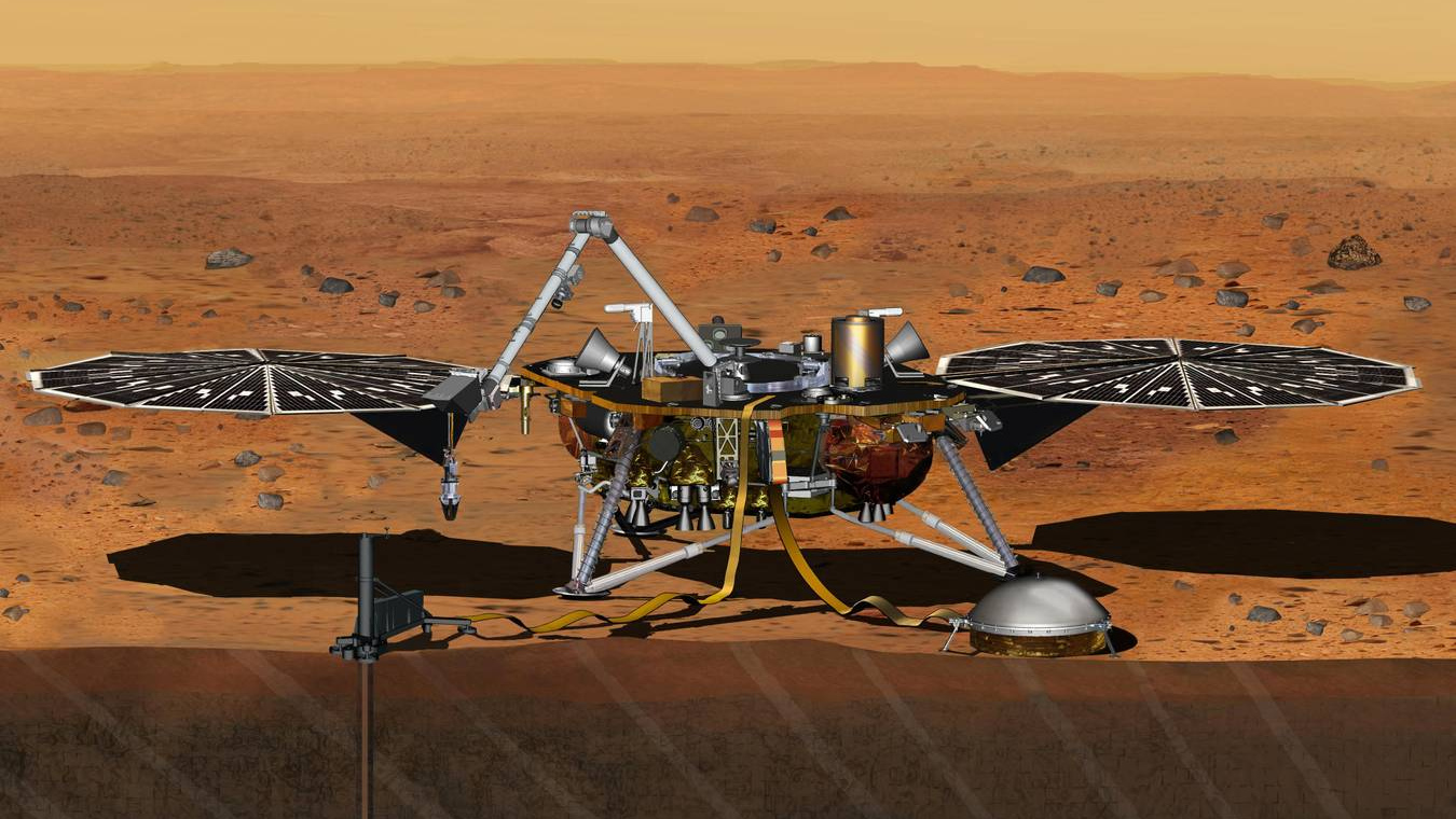 InSight на Марсе