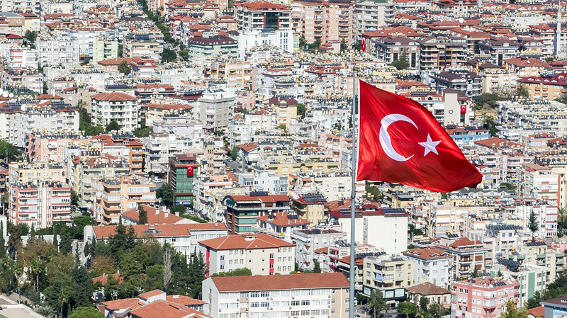 Турецкий флаг. Фото: (сс) nafrenkel88