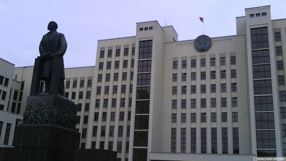 Белоруссия Минск Дом правительства