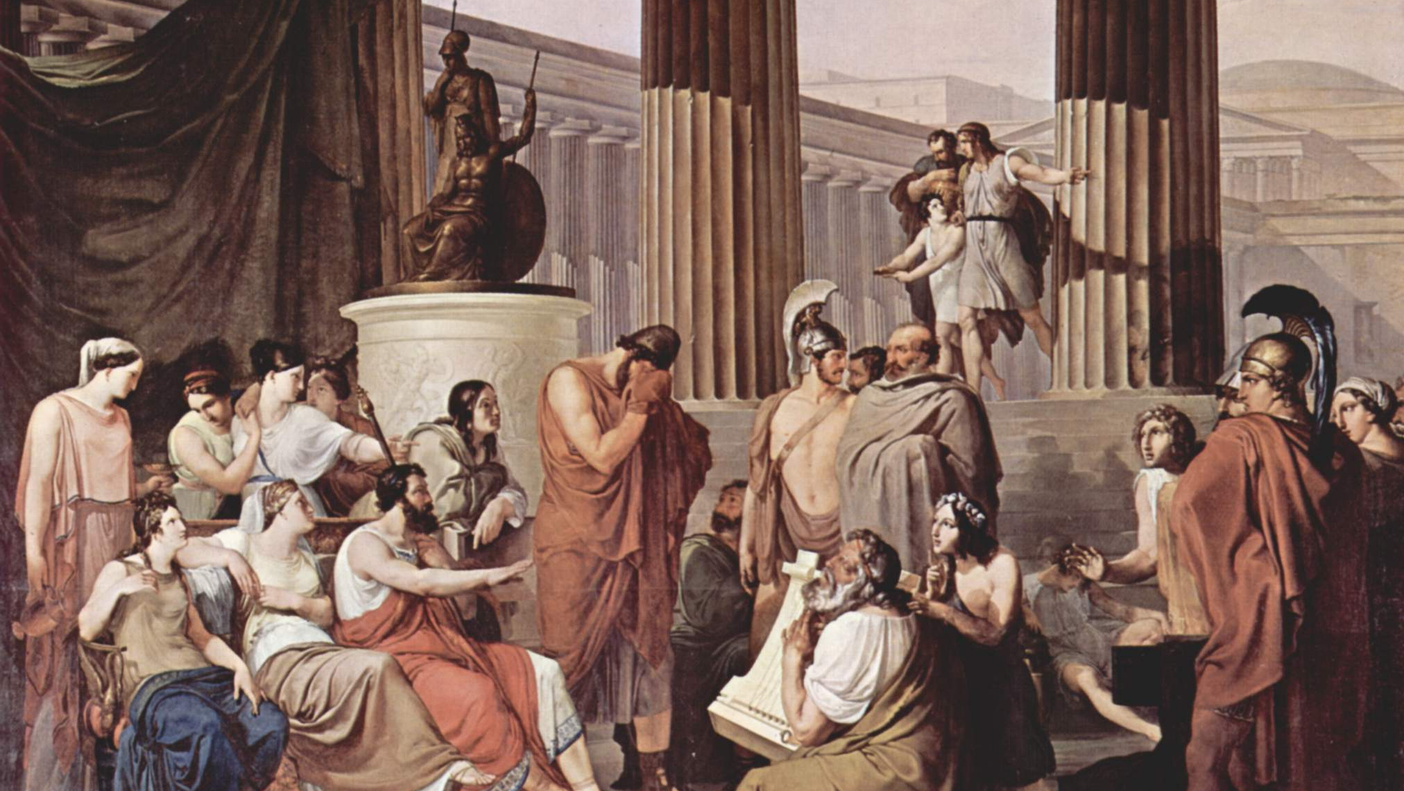 Франческо Айец. Одиссей при дворе Алкиноя.  1814-1815 гг.