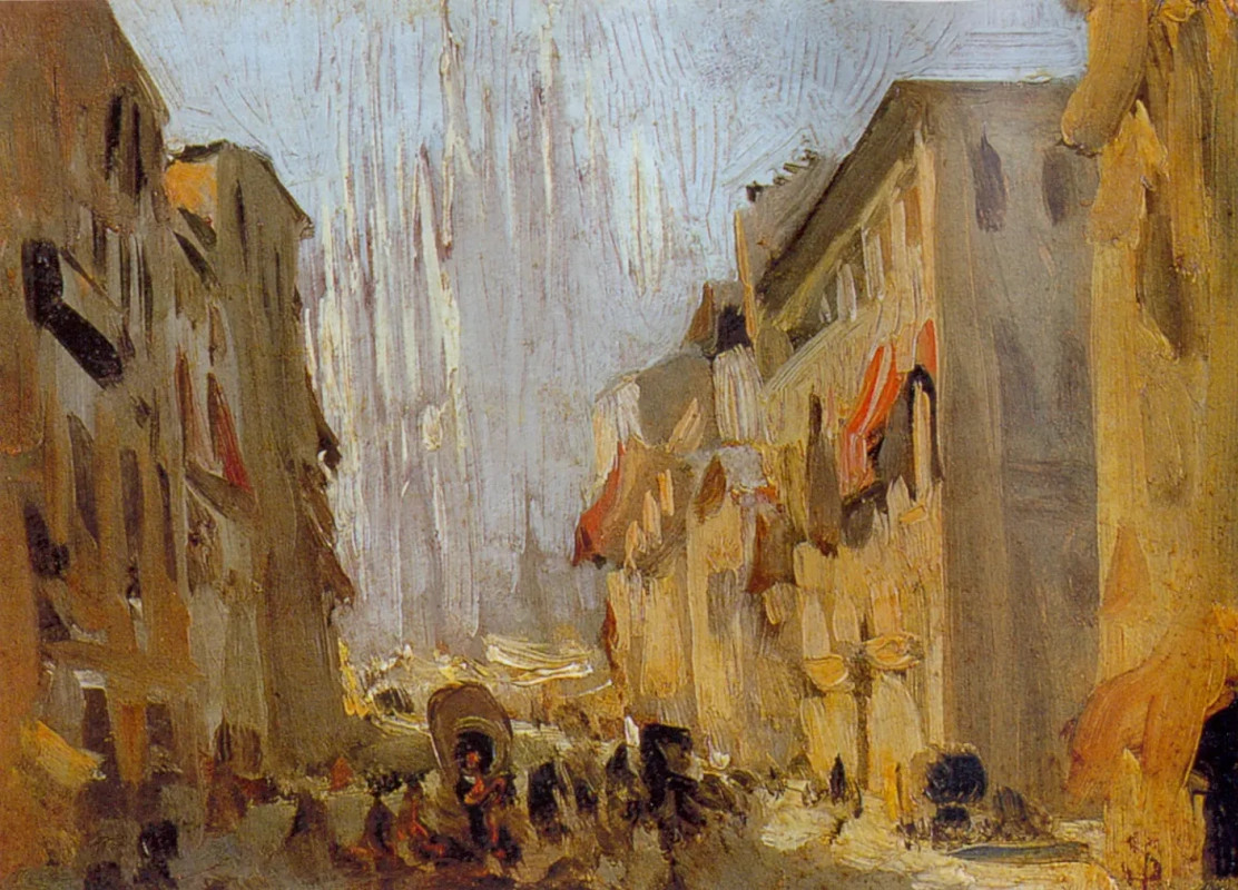Телемако Синьорини. Милан. 1859