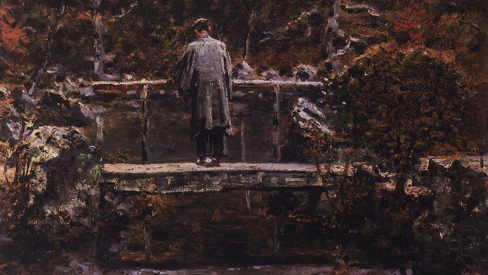 Василий Верещагин. На мосту. 1881