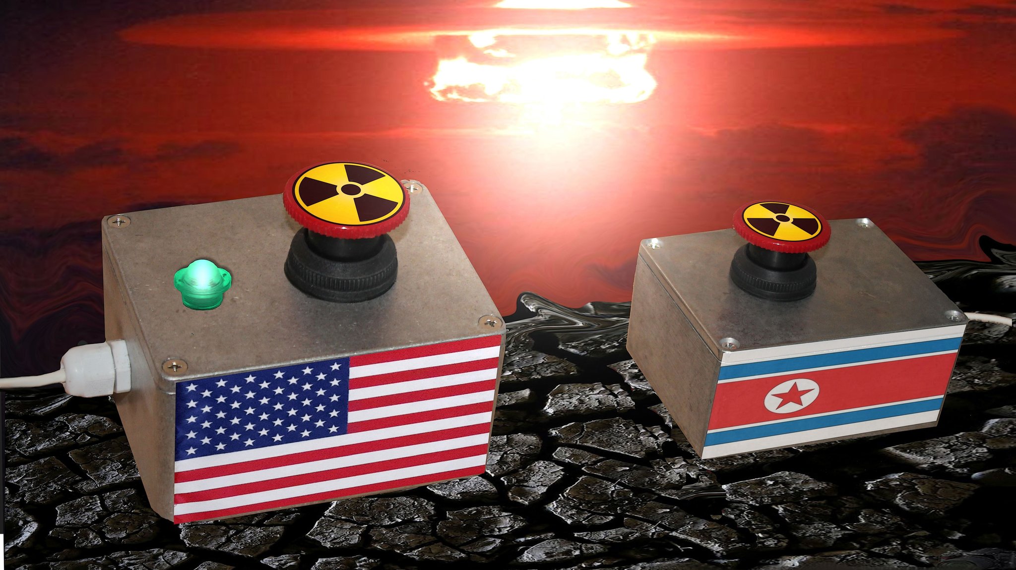 Атомная война, США и КНДР