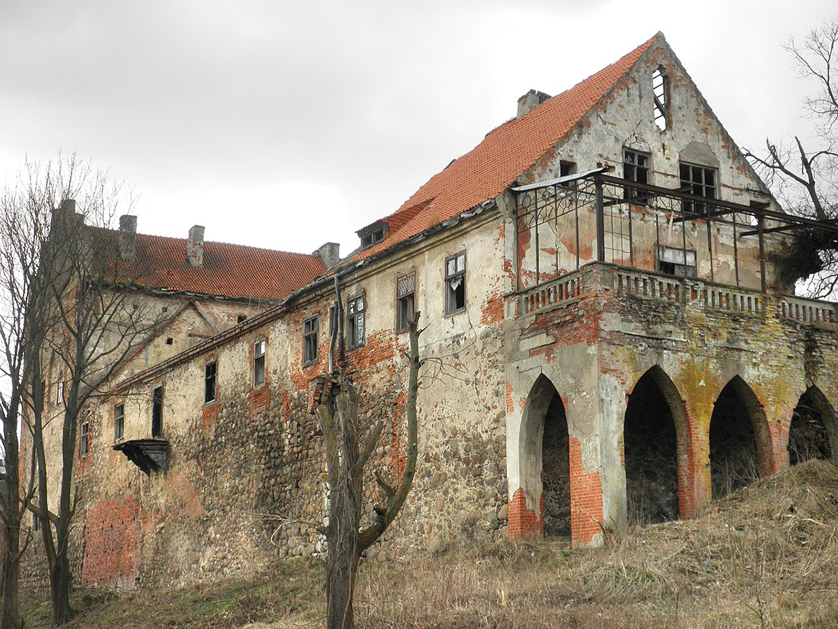 Руины замка Георгенбург. 2013 год