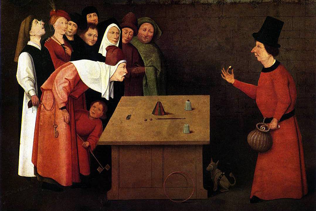 Иероним Босх. Фокусник. 1475–1502