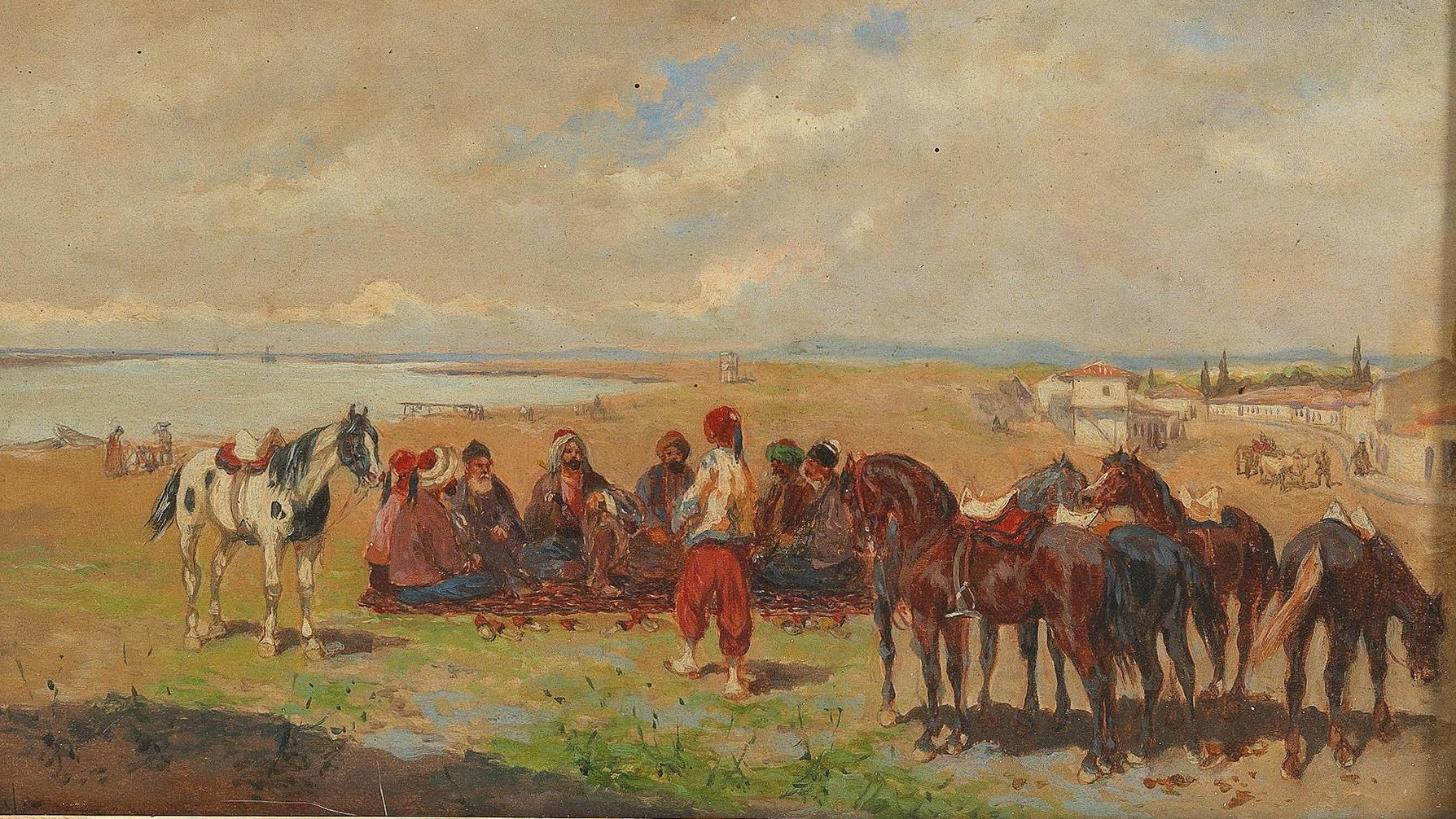 Турецкие Рейтары. Александр фон Бенса. 1902 год