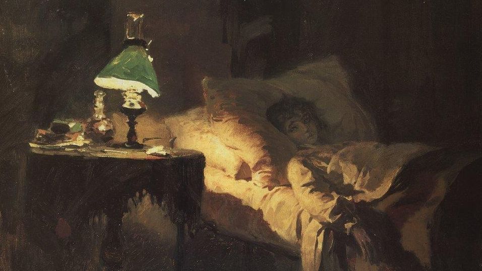 Василий Поленов. Больная. 1886 (фрагмент)