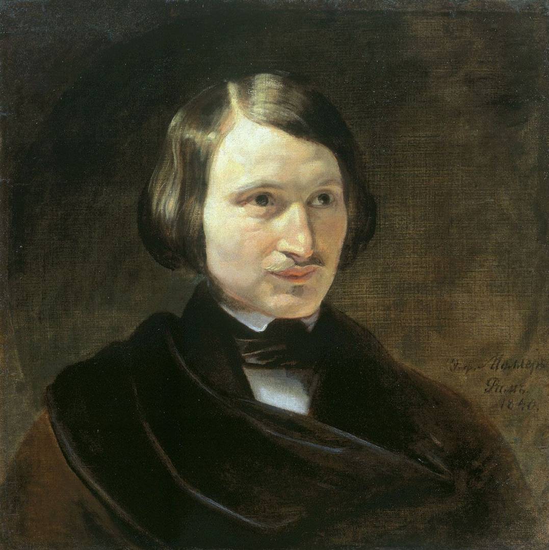 Федор Антонович Моллер. Портрет Николая Гоголя. 1840-е