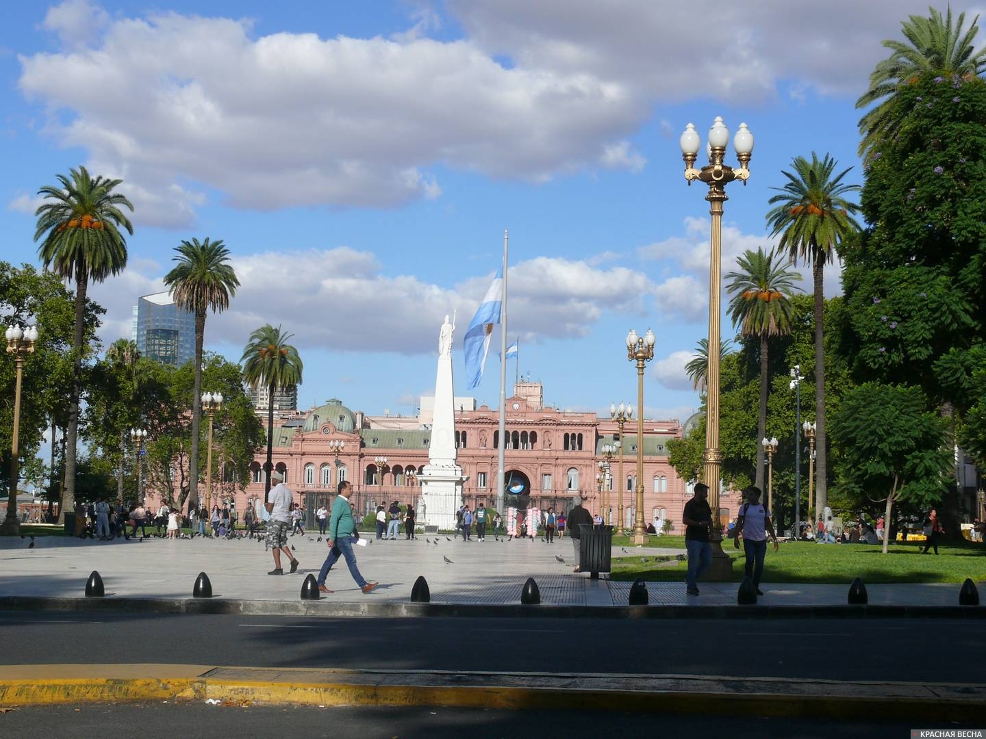Площадь Пласа-де-Майо, Буэнос-Айрес, Аргентина