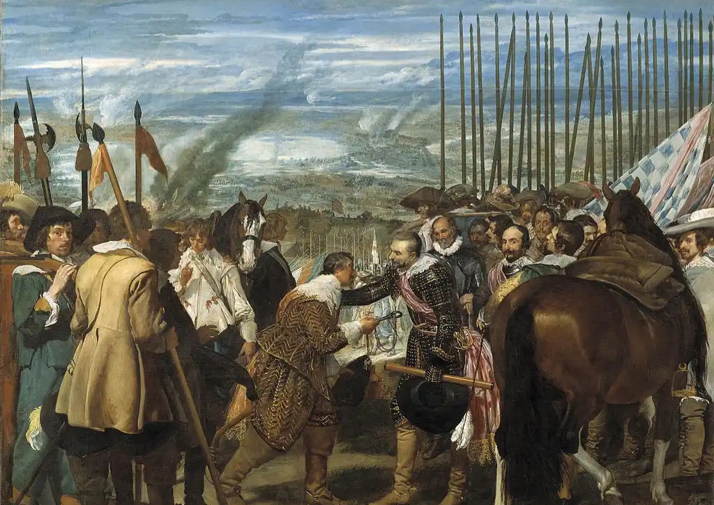 80Диего Веласкес. Сдача Бреды (фрагмент). 1634–1635