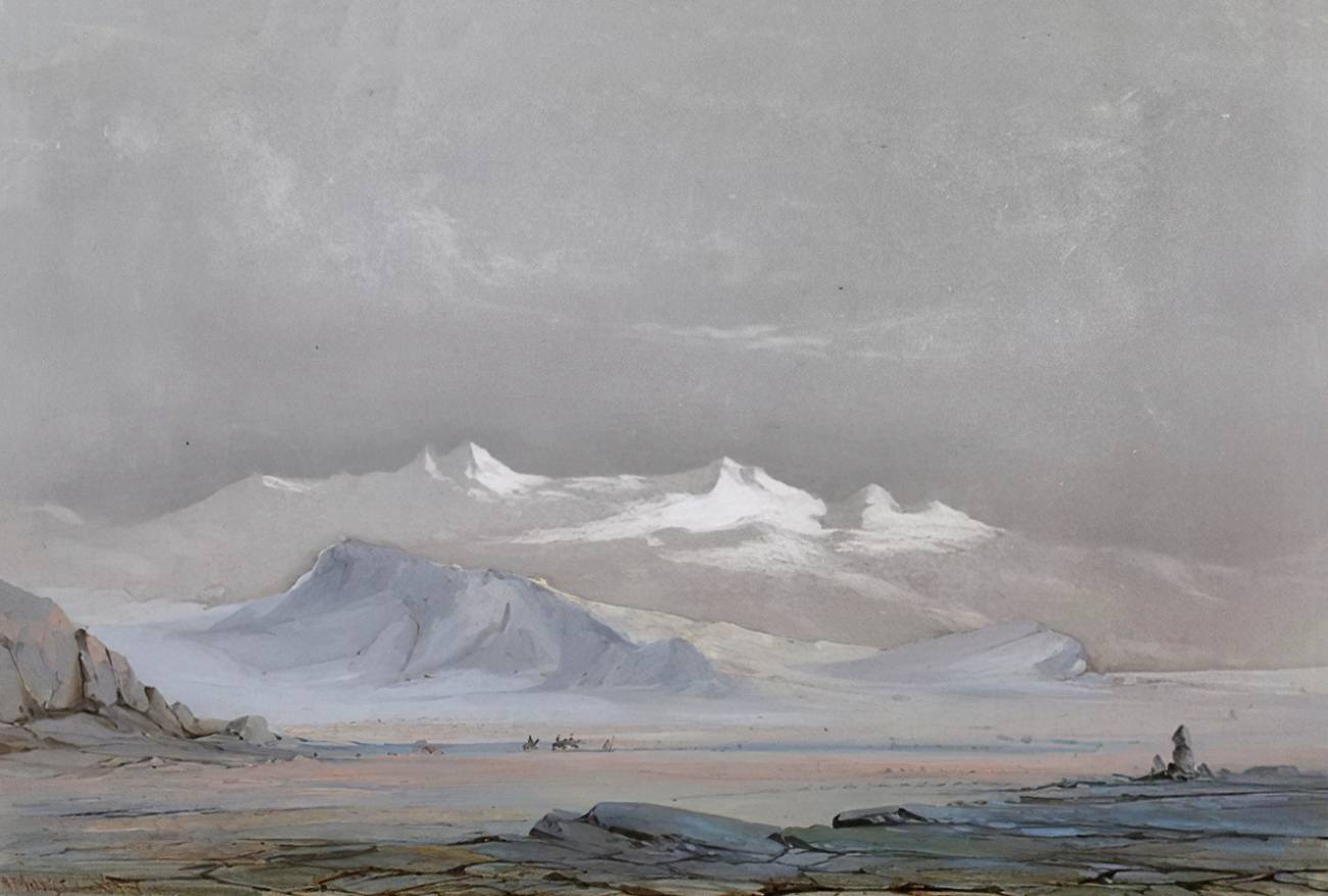 Антон Мельби. Пустыня. 1849