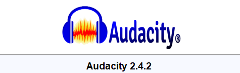 Скриншот окна программы Audacity