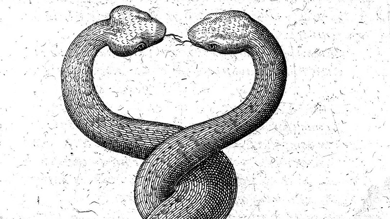 Две змеи