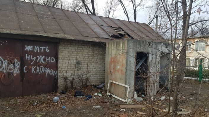 Заброшенная постройка, Ульяновск